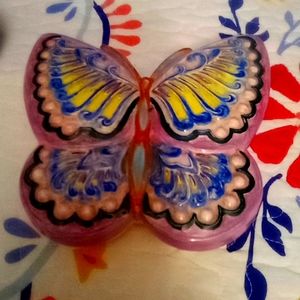 Butterfly 🦋 bright color keepsake holder